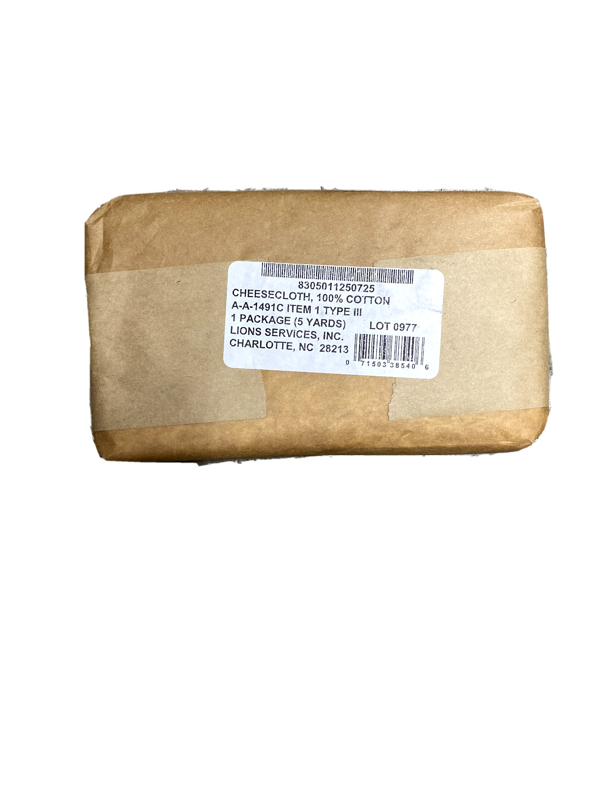 Cheesecloth/ Military Dressings