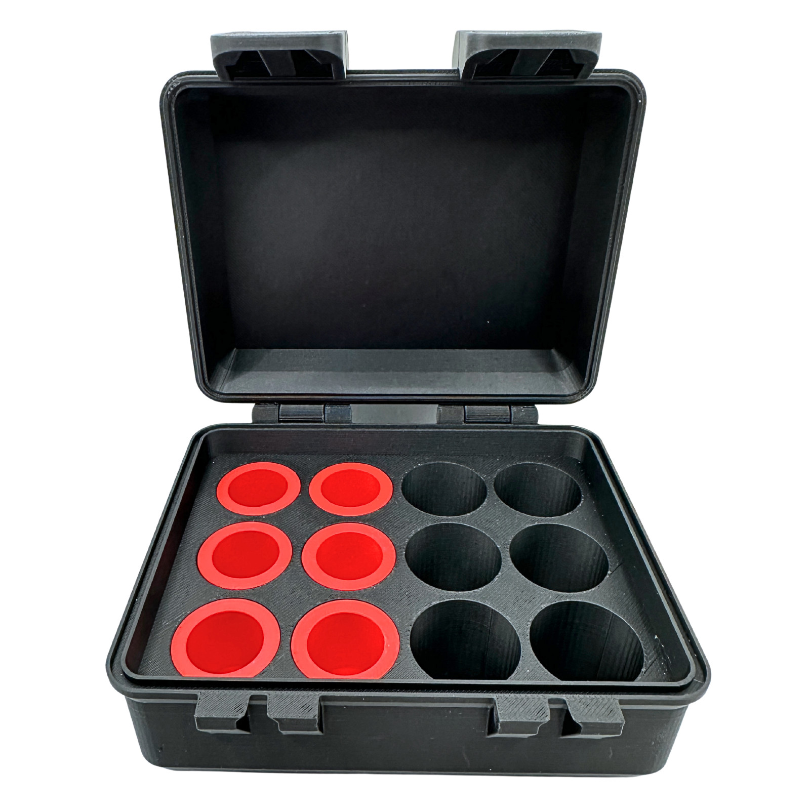 12 Slot Vial Storage Case Organizer Fits 3mL 5mL 10mL Injection Vials