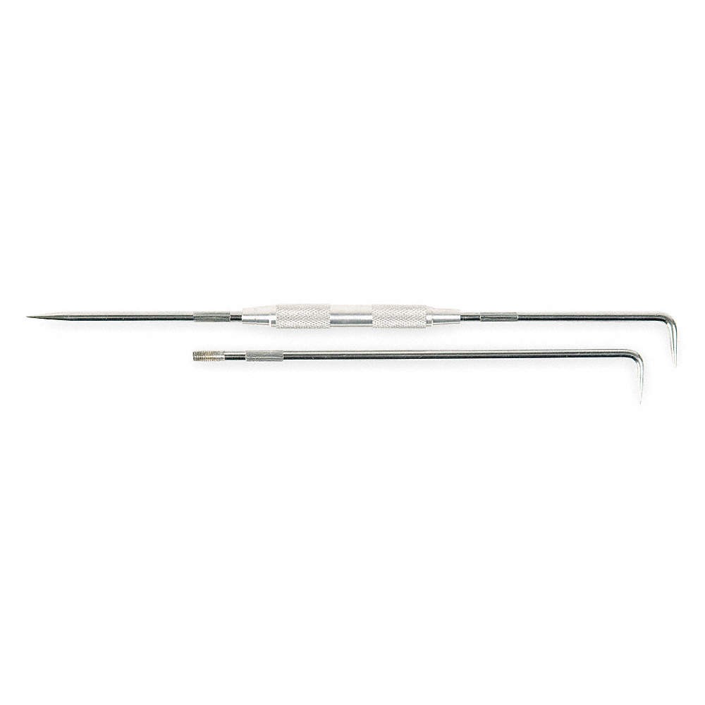 WESTWARD 4KY27 Machinist Scriber,2 Straight/90 Deg PK 10