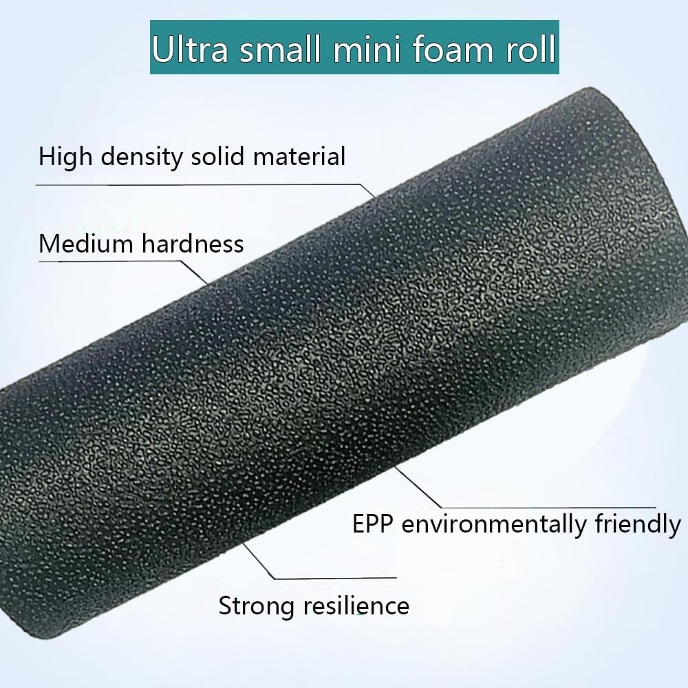 Extra Mini Foam Roller - High Density Massage Roller, Extra Small Yoga Roller fo