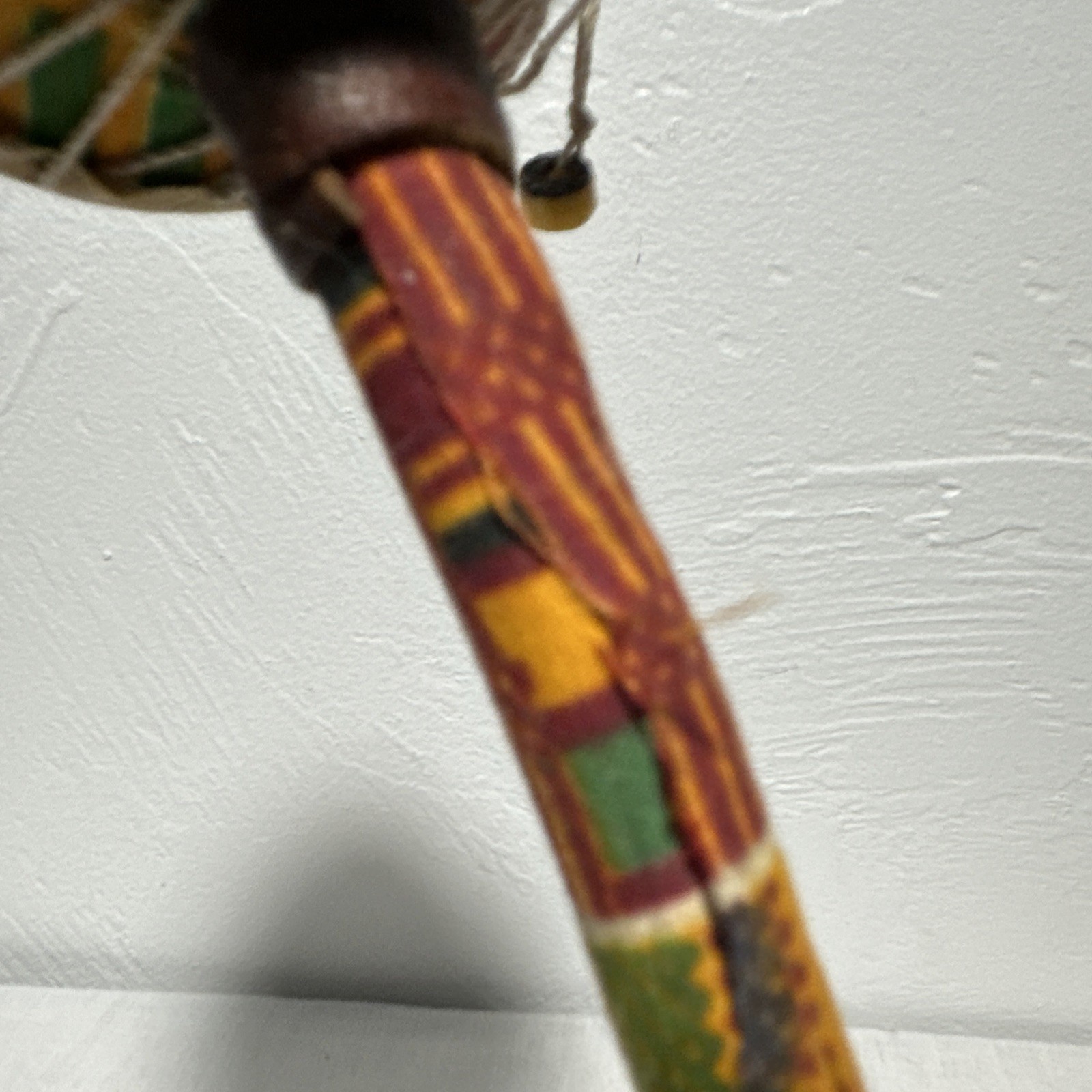 Rattle Drum / Monkey Drum Handmade 8.5"