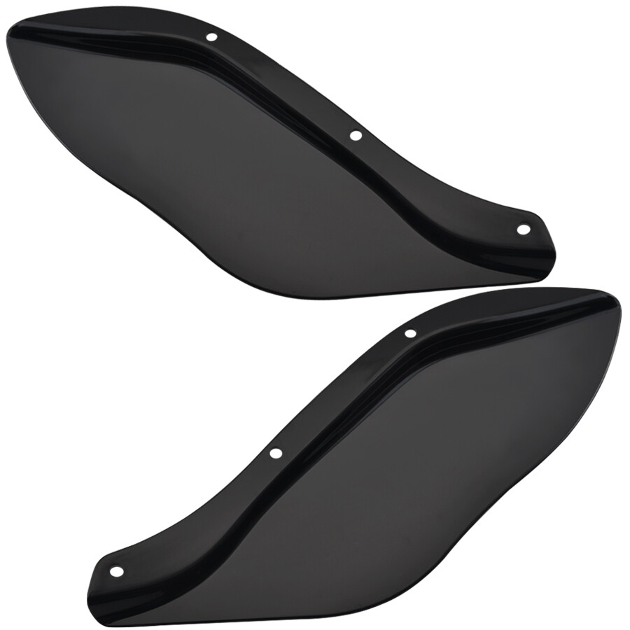 Front Side Fairing Air Deflector Windshield Kit For Harley '96-13 Electra Glide