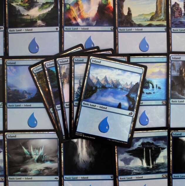 MTG Basic Land Pack - 25 Basic Islands