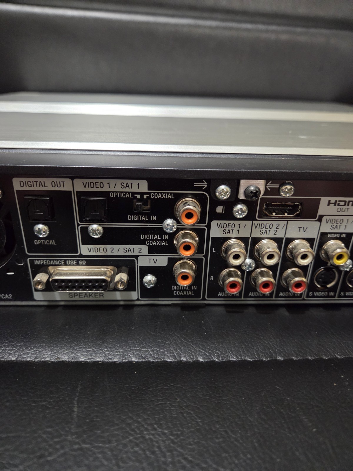 SONY S-Force Pro Home Theater System Player Receiver DVD/CD HCD-X1 No Remote