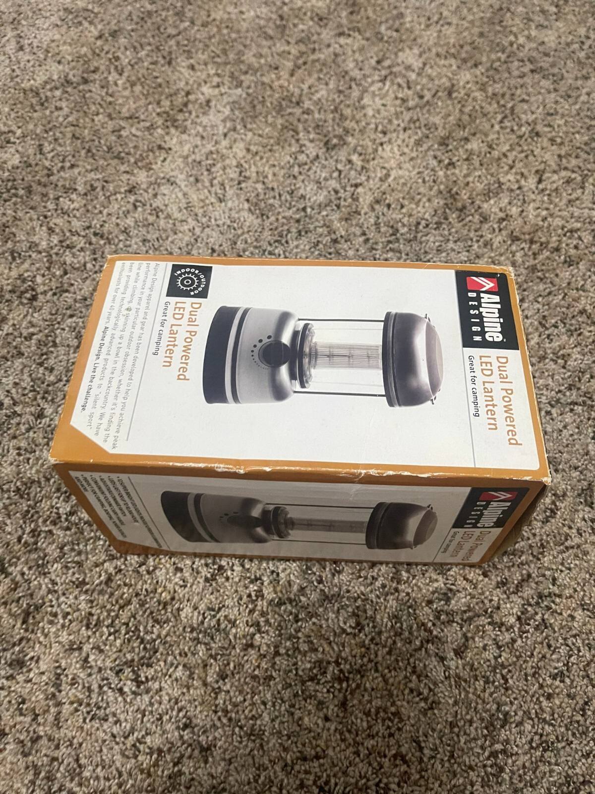Alpine Design Extra Bright LED Lantern with 360 Degree Illumination New