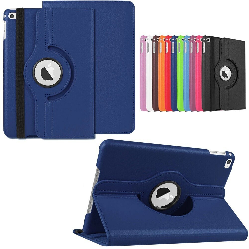 For iPad 7th Generation 10.2 inch 360 Rotating Leather Smart Stand Case Cover