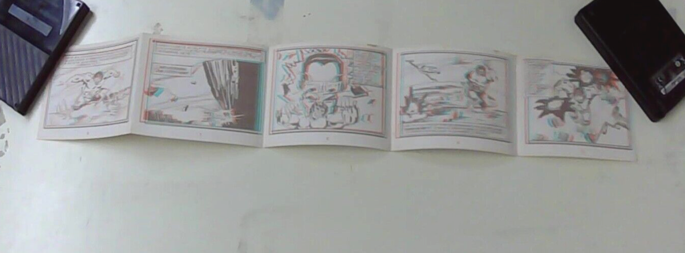 Hardees 3D Marvel Mini-Comics The Incredible Hulk 1983