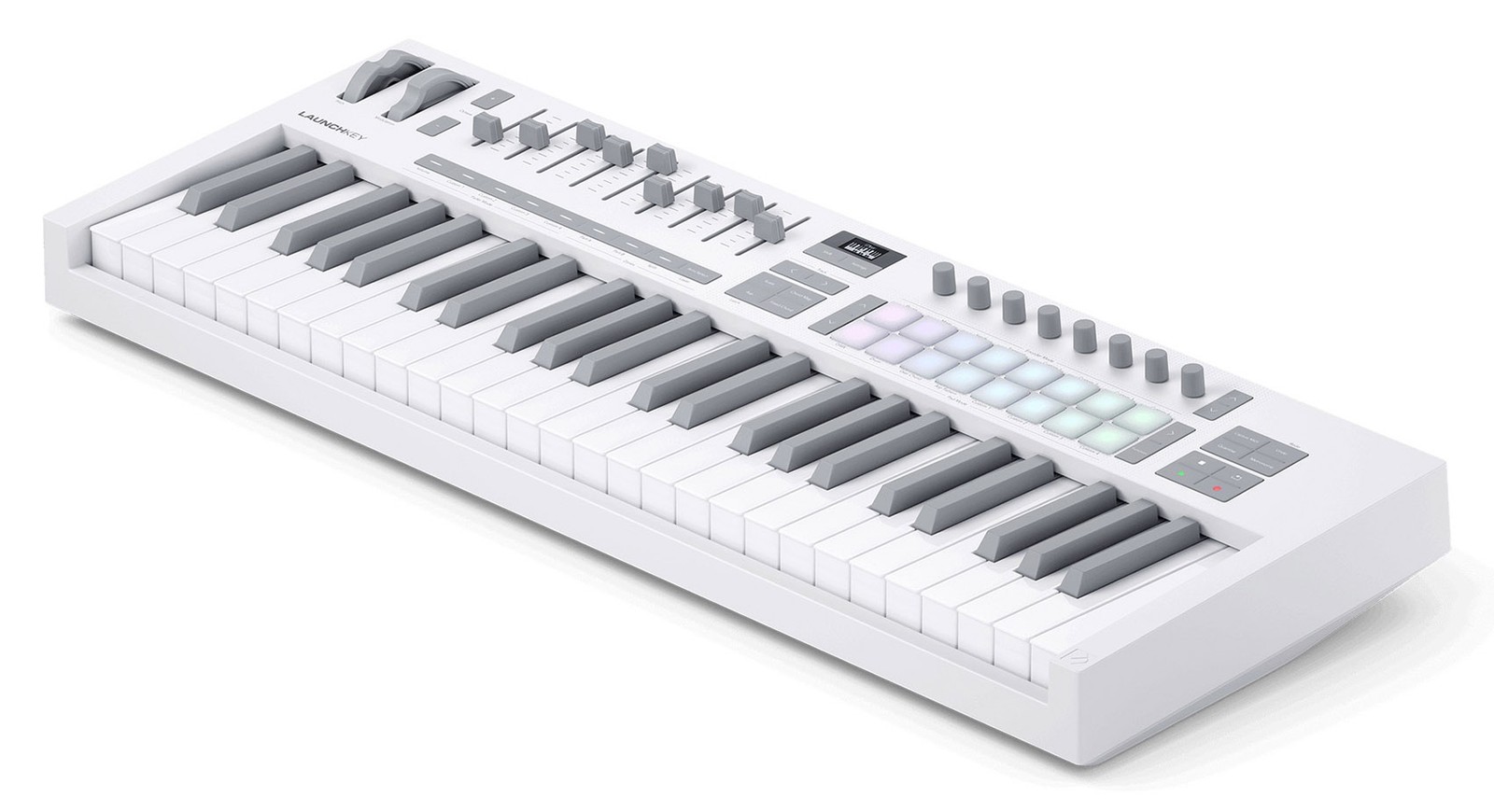 Novation Launchkey 49 MK4 White 49-key MIDI Keyboard Controller+On-Stage Bag