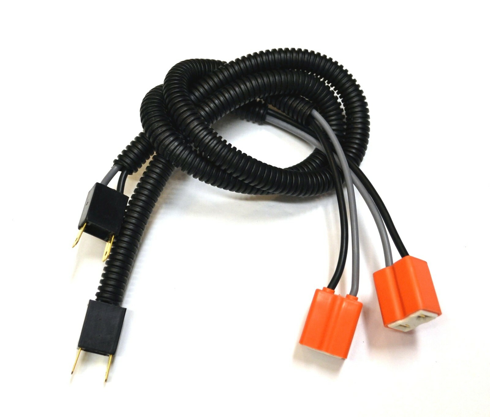 Wire Ceramic Pigtail H7 Two Harness Head Light Low Beam Bulb Female Socket Plug