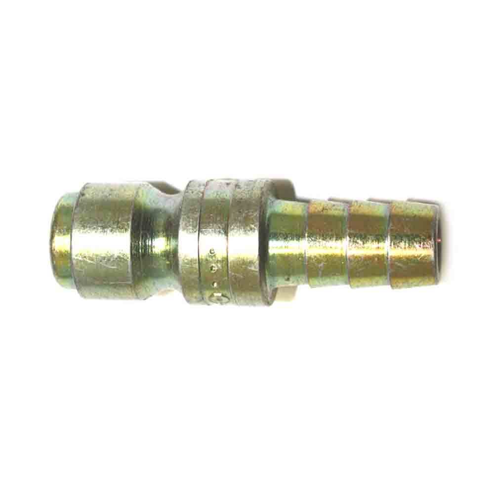 Automotive Steel Coupler Plug 3/8 Inch x 3/8 Inch Barb Fitting - CPA663