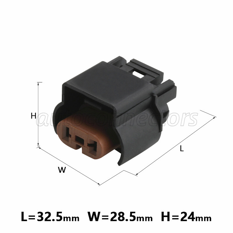 For VW, Audi, Seat & Skoda HB4 Fog Light 2 Pin Connector Plug Harness 7H0941165