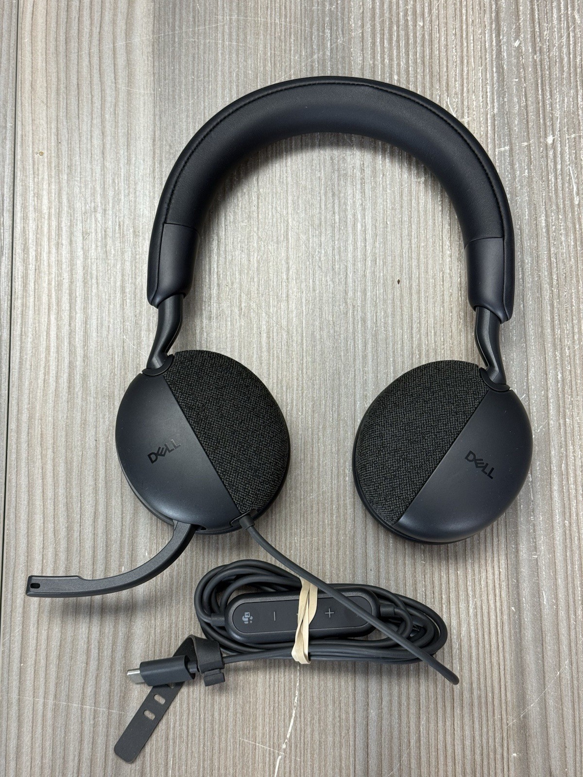 Nice! Dell Pro Wired Headset Active Noise Cancelling WH5024 Black