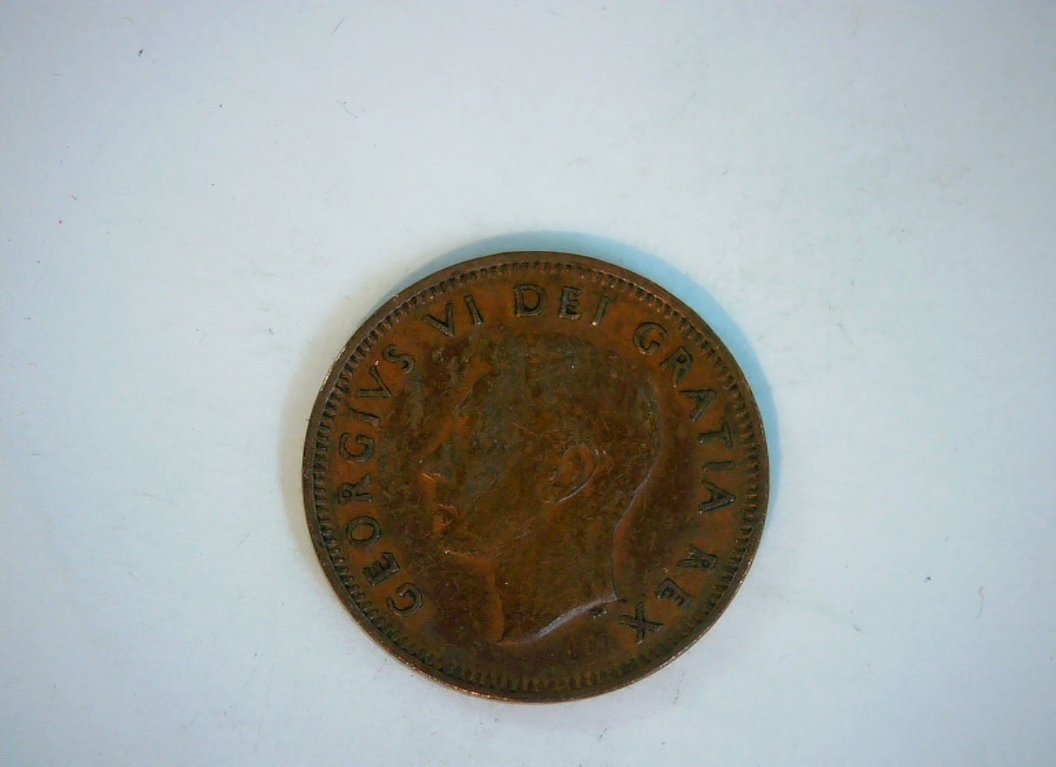 Canada 1951 1 Cent George VI Maple Leaf Cent Coin