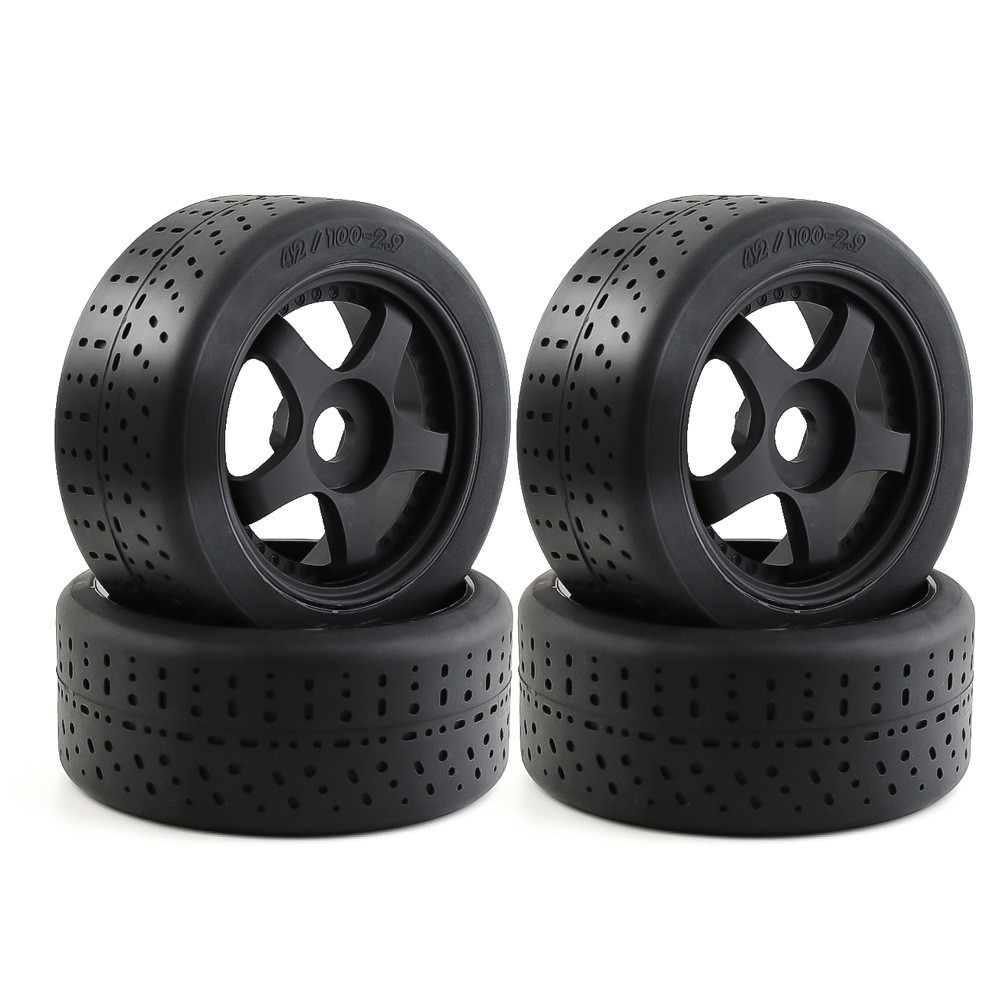 4Pcs Tires Wheels Rim 17mm Hex For ARRMA INFRACTION 6S LIMITLESS 1/7 RC Car