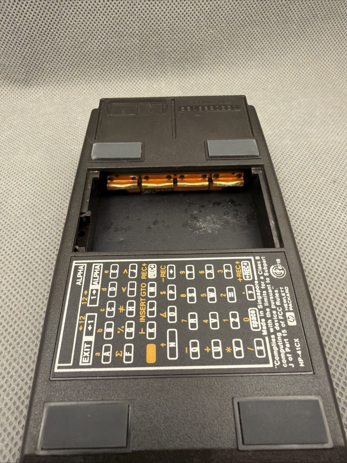 HP-41CX Calculator, Half Nut Version, Excellent Condition