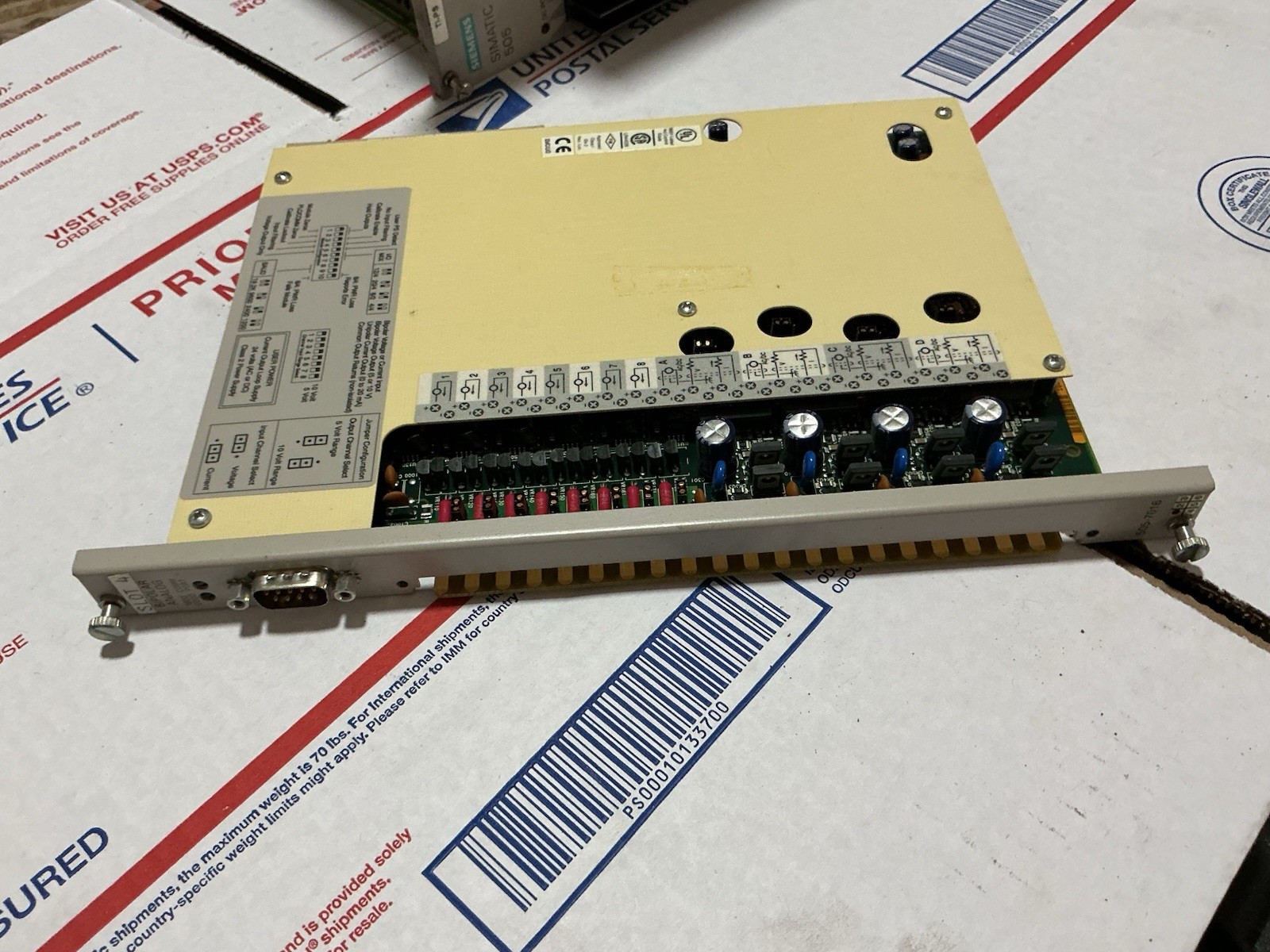 Siemens 505-7016 Digital PLC Input/Output Module 505-7016 PLC I/O Module E6