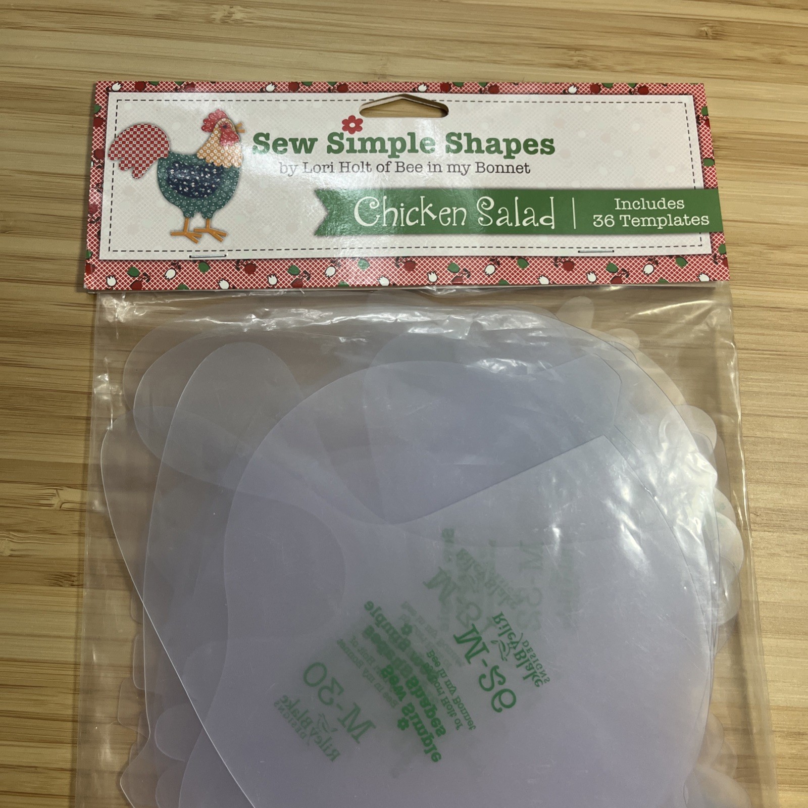 Chicken Salad - Sew Simple Shapes by Lori Holt 36 TEMPLATES