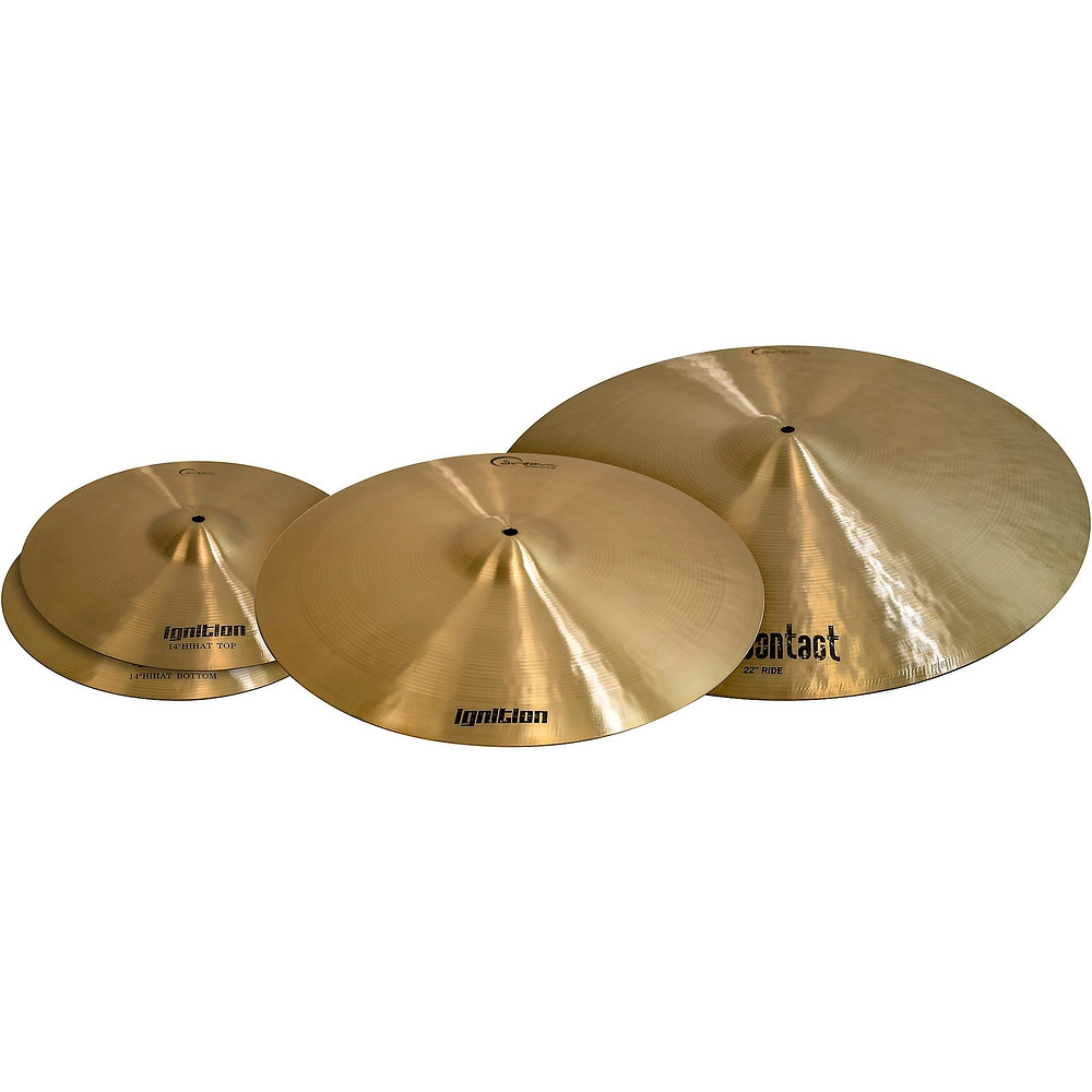 Dream Ignition 3Piece Cymbal Pack, Large Sizes