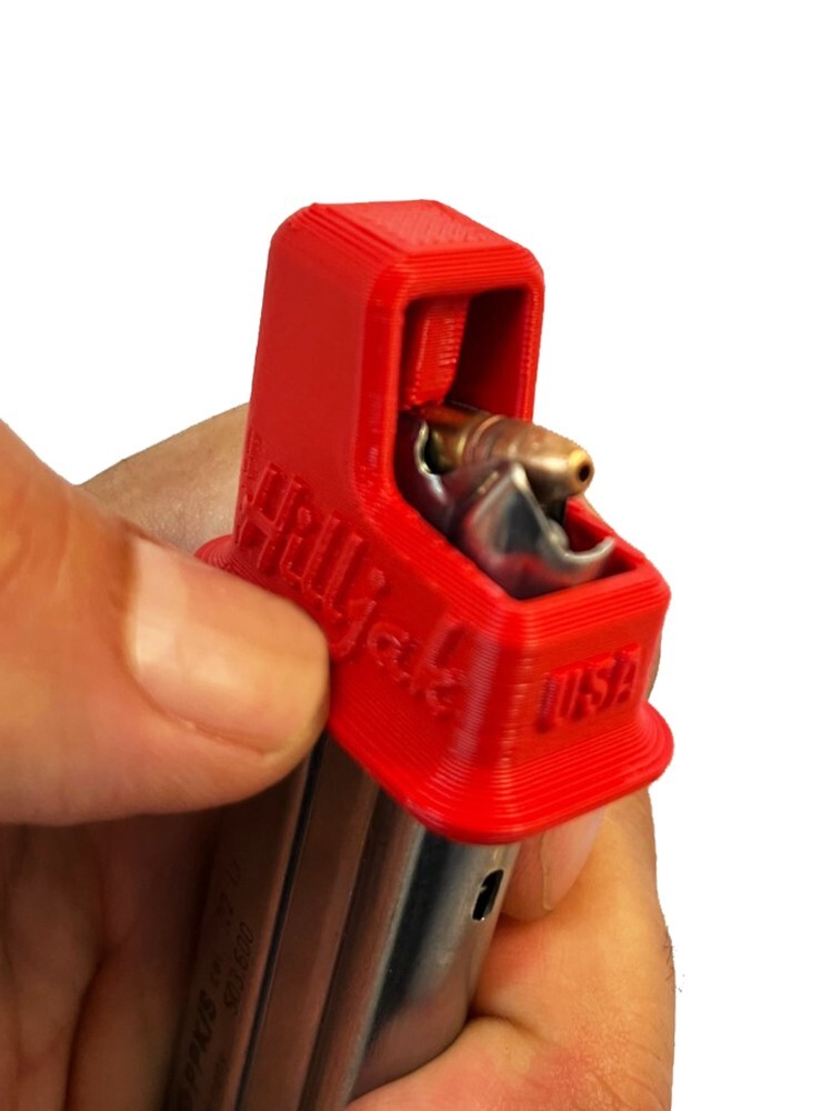 Magazine Speed Loader Designed to fit Walther PPK/S 22LR, QLW22 Red