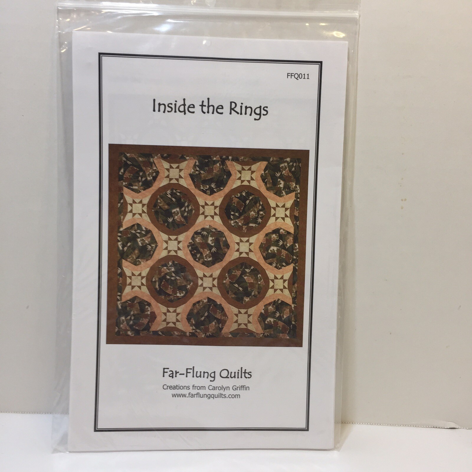 Inside the Rings Quilt Pattern Far-Flung Quilts Full Queen King