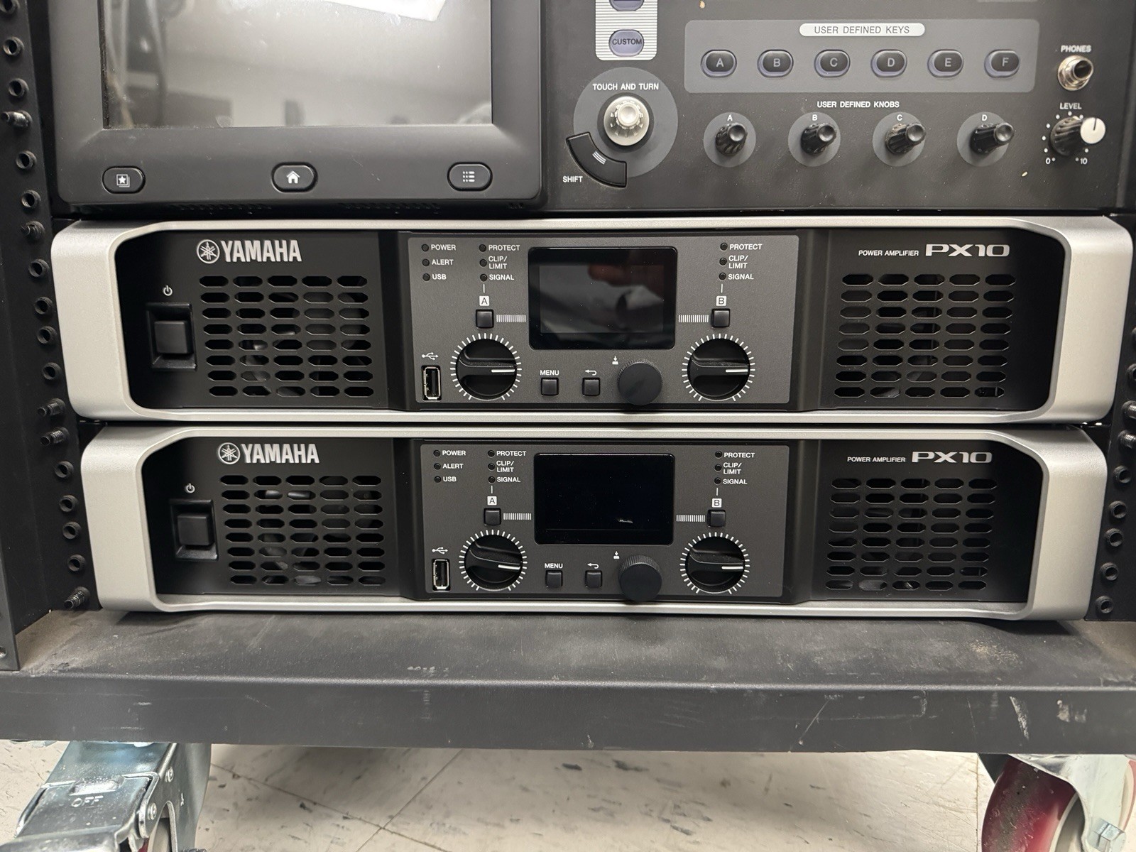 Yamaha PX10 1200 Watt 2-Channel Class D Power Amp Works Great!