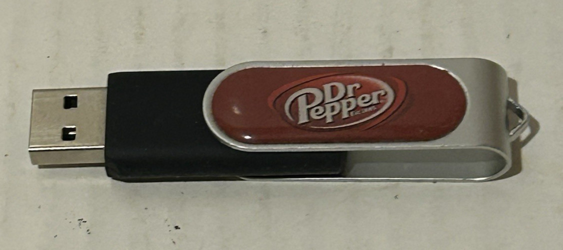 Dr Pepper 8G Used Memory Stick