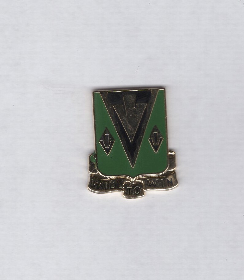 635th Armored Regiment Armor Tank crest DUI badge c/b P-23