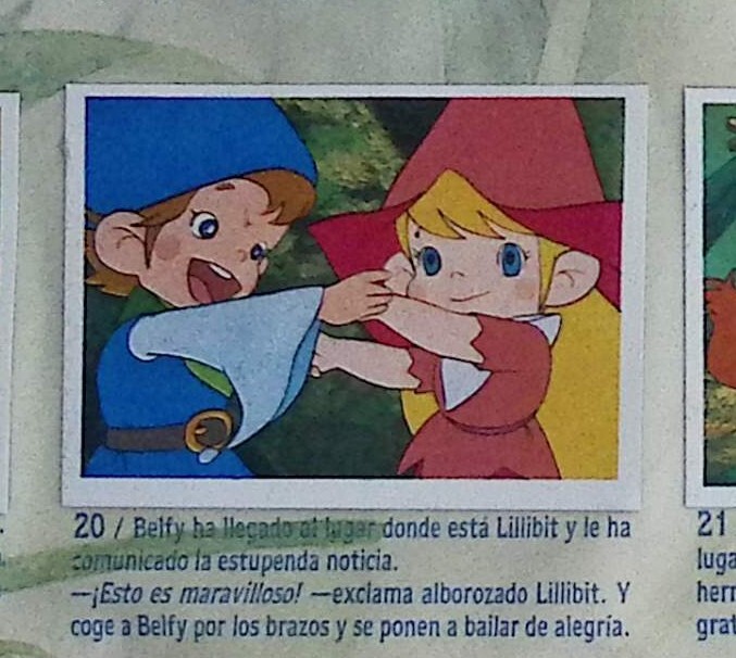 BELFY AND LILLIBIT RECOVERED. YEAR 1983. PACOSA DOS CHROMO No. 20