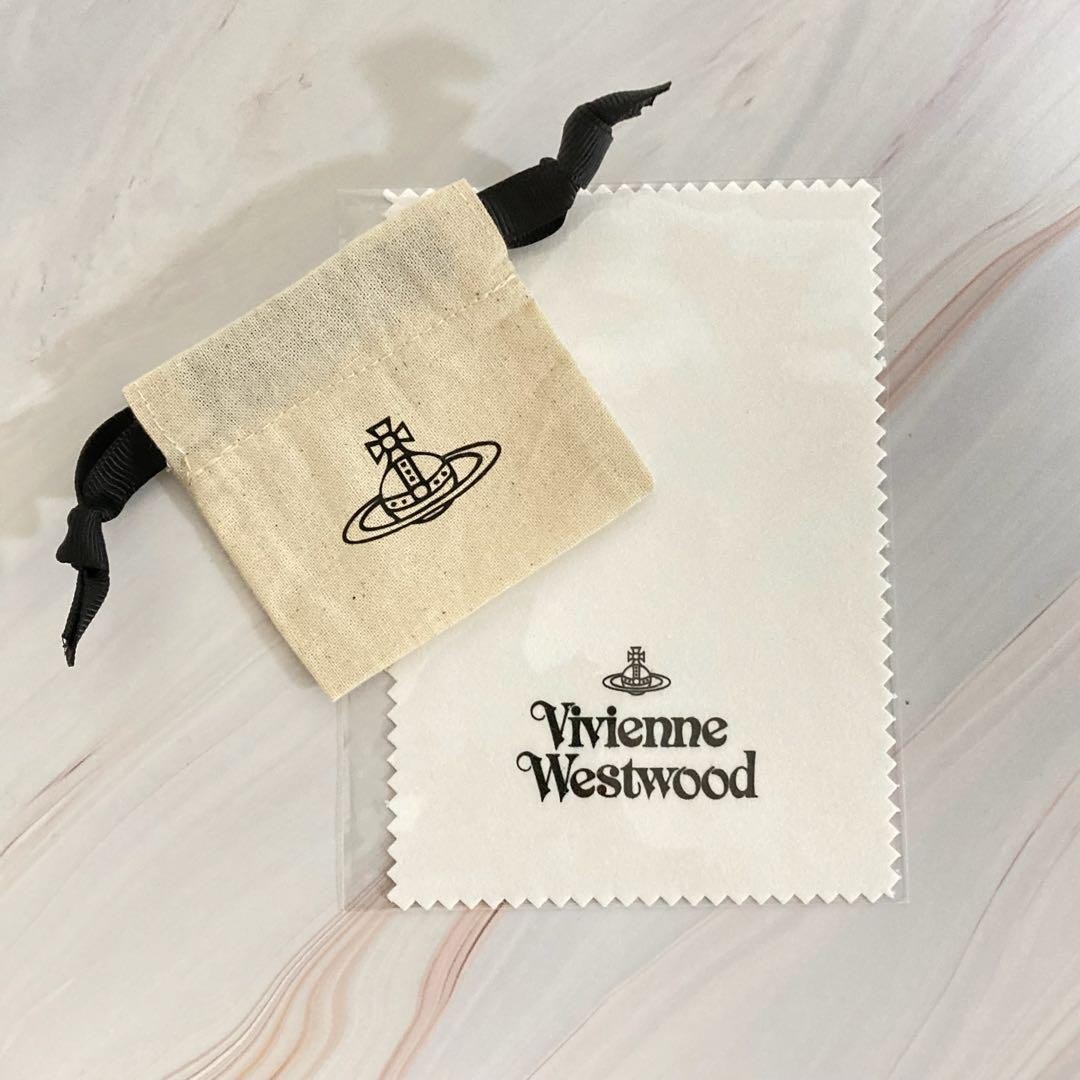 Vivienne Westwood King Ring Black Gold Size 8-8.5 Mens Accessory with drawstring