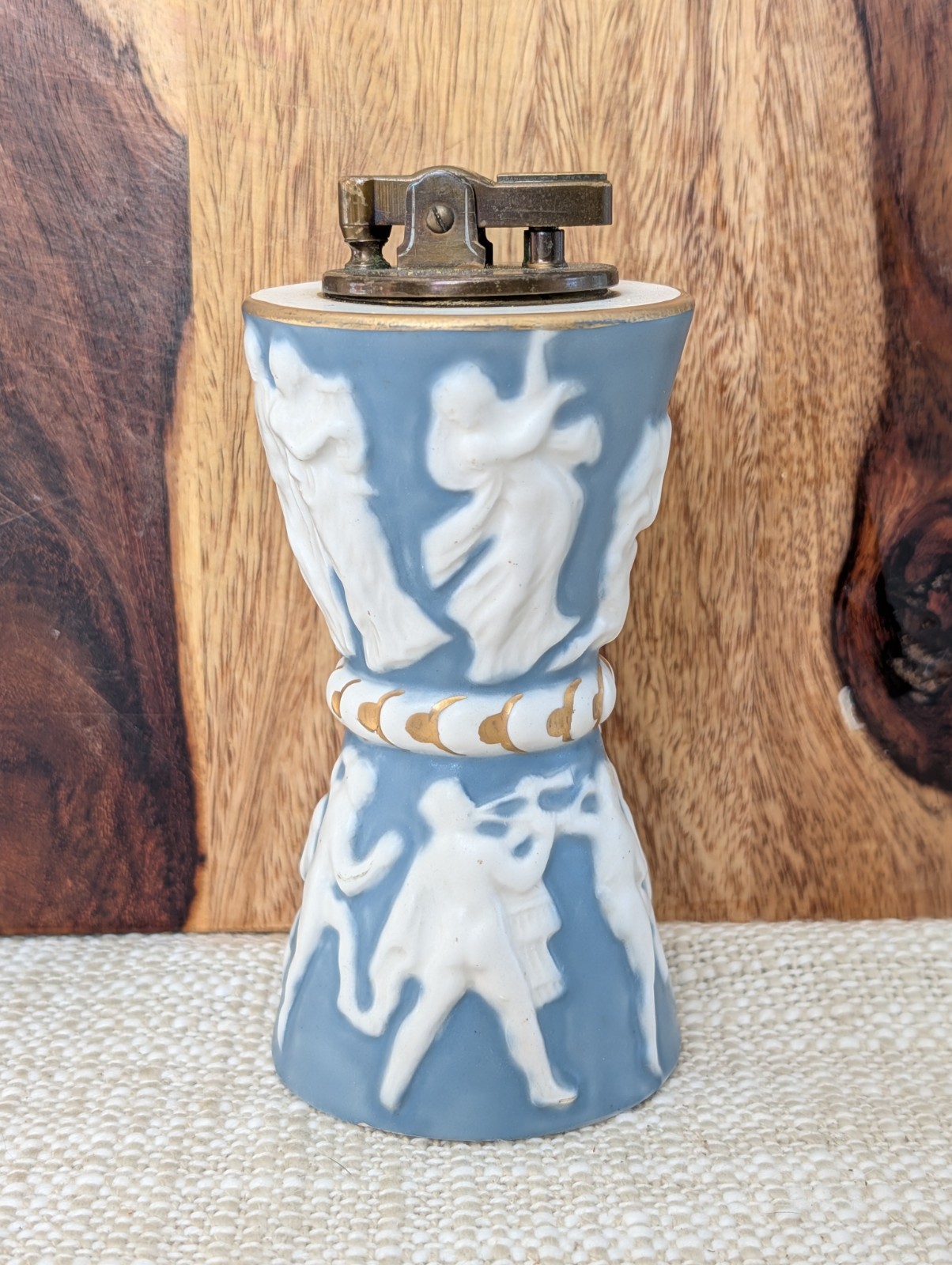 Jasperware 20th Century Table Lighter (Incredibly Rare) No Cracks