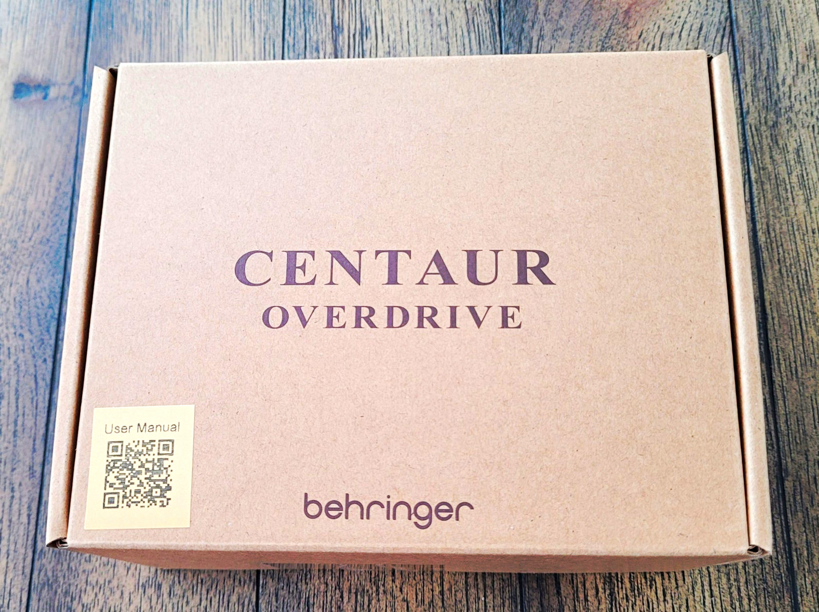 ORIGINAL RELEASE - Behringer Centaur Overdrive Pedal (Pre‑Revision - Unopened)