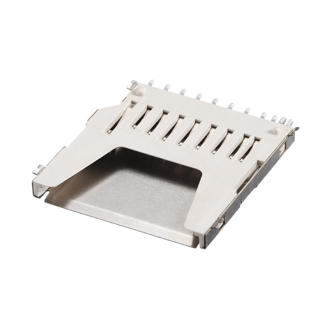 SD Memory Card Socket Long Body 11 Pin PCB Mount Connector 5pcs