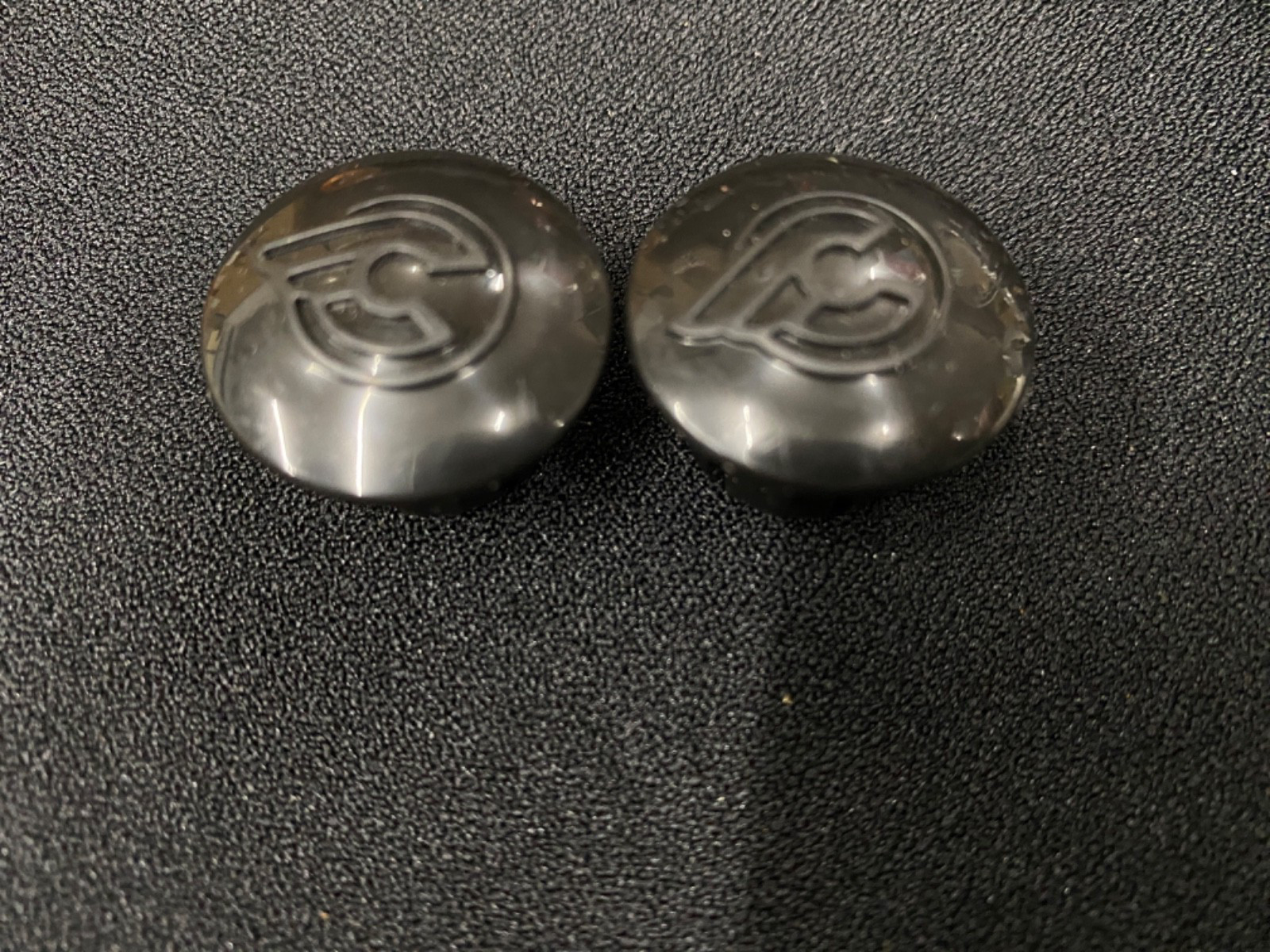 Cinelli Logo Bike Black Handlebar Ends Plugs Set WORLDWIDE