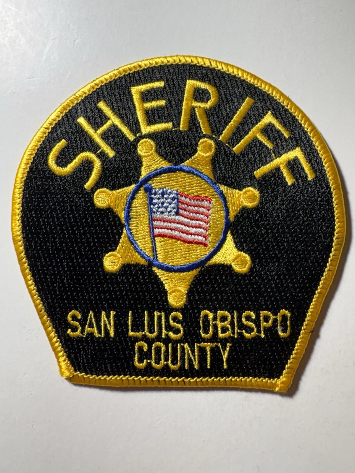 San Luis Obispo County California Sheriff Patch