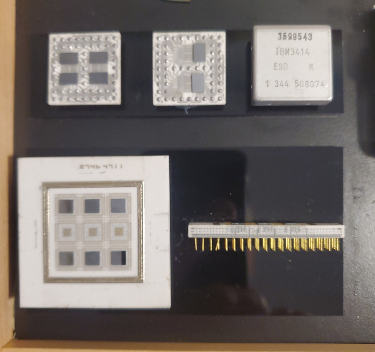 RARE Vintage 1970s-80s IBM Semiconductor/Technology Complete Sample/Sales Kit