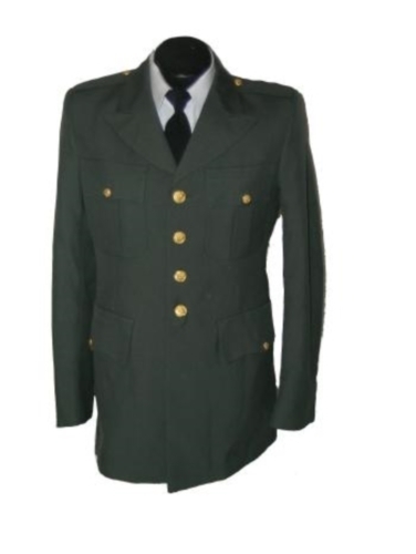 US Army Men's Class A Dress Green Uniform Jackets/Coat