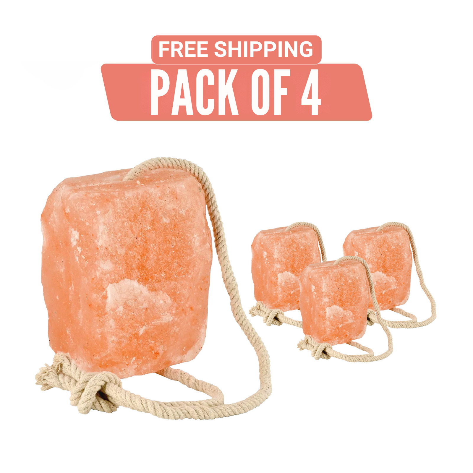 Horse Treats – Natural Himalayan Salt Lick Mineral Block for Horses (PACK OF 4)