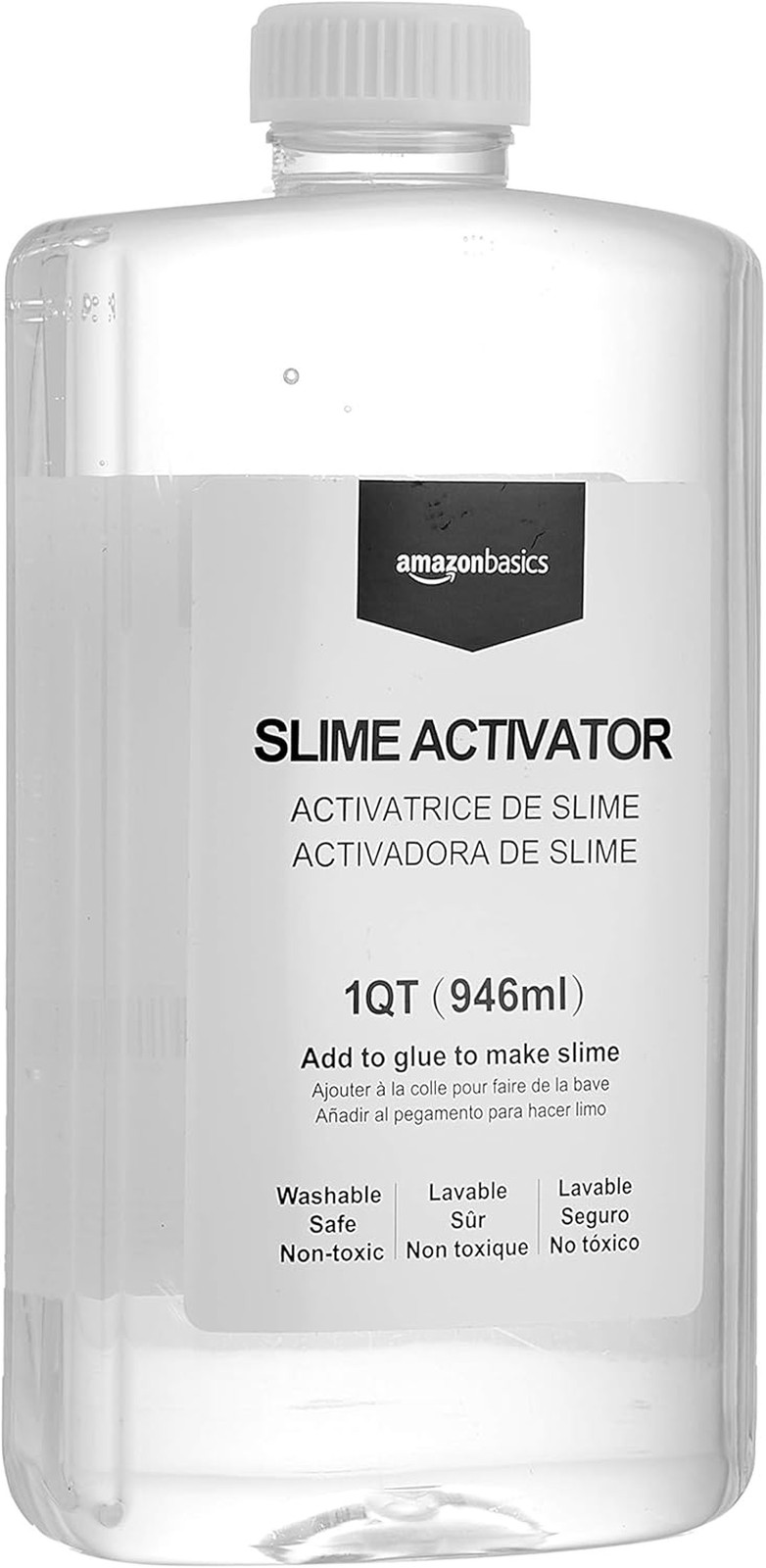 Slime Activator Solution 1 QT (946Ml), Baking Soda, Transparent