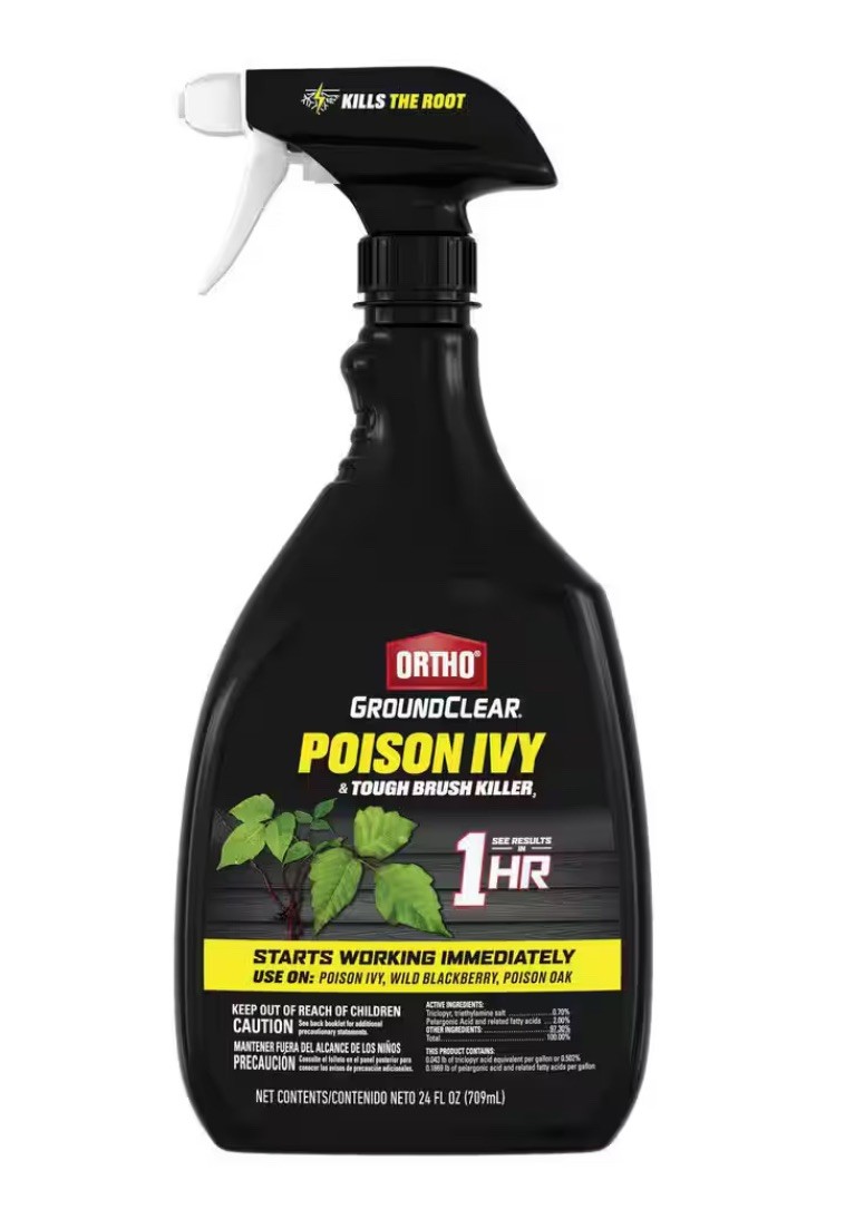 Ortho GroundClear Poison Ivy / Oak & Brush Killer - Ready To Use - 24oz Spray