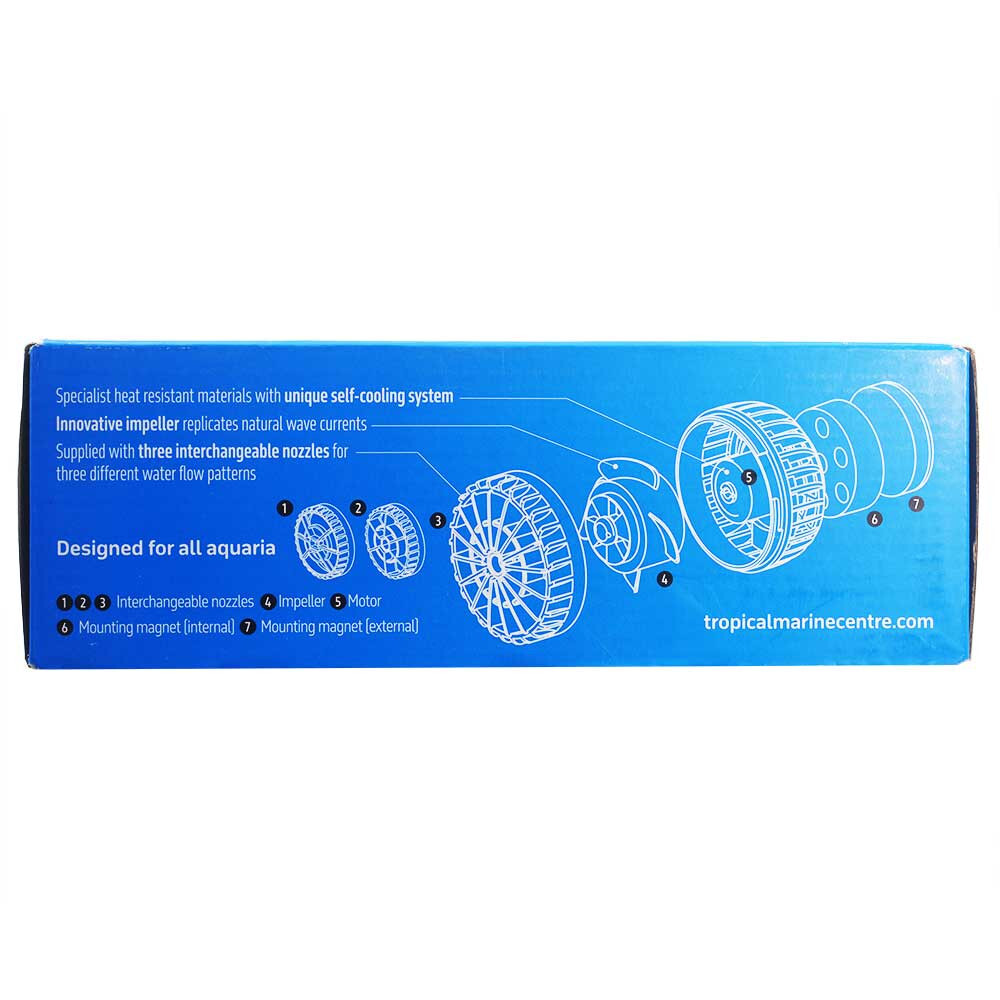 Reef Flow 1000 Nano (264 GPH) Controllable 5v DC Wavemaker Pump - TMC