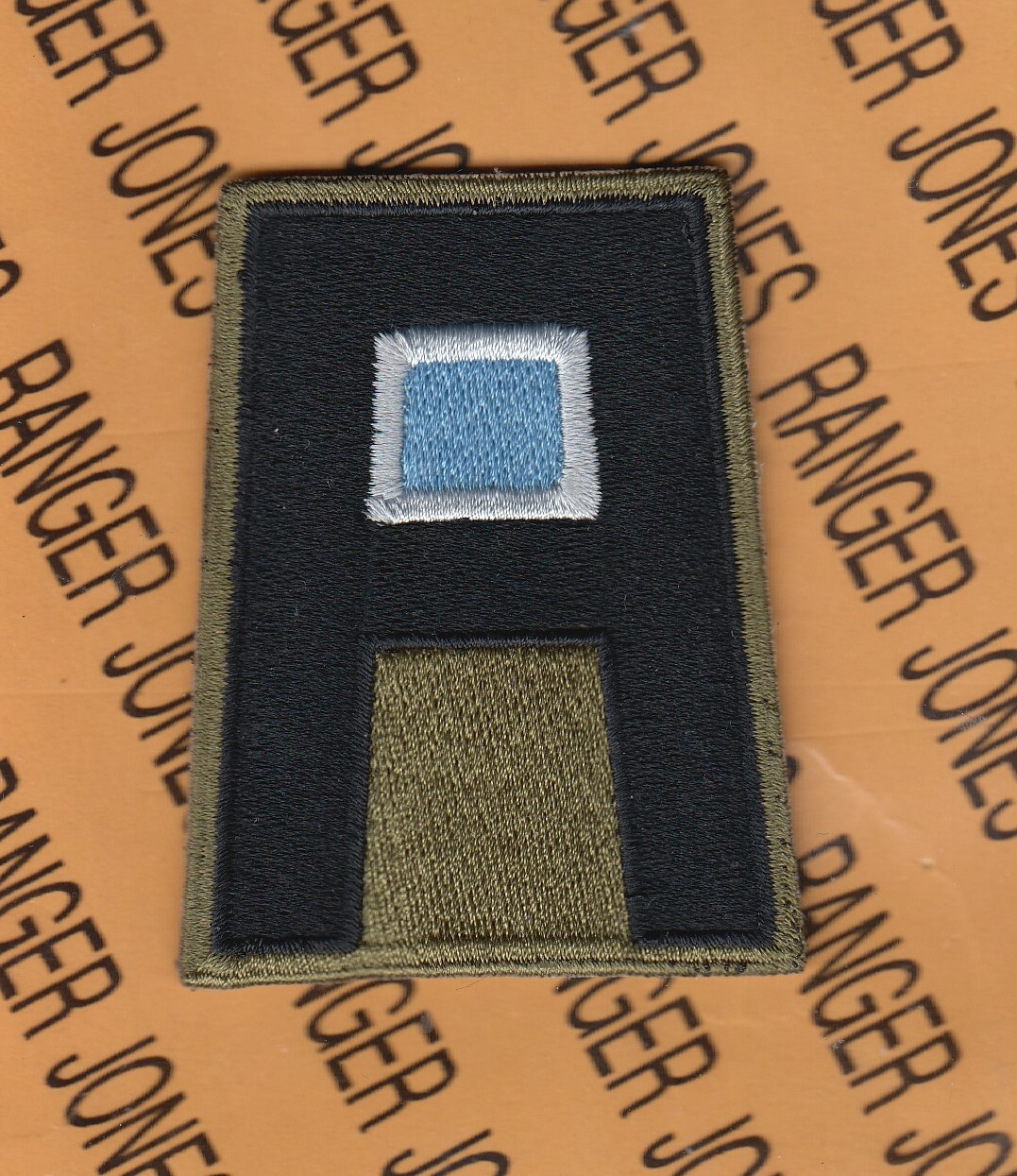 US 1st First Army Command Military Intelligence MI Branch 3" patch c/e
