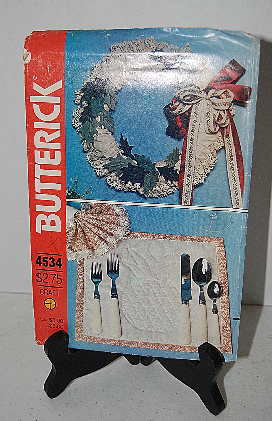 Butterick 4579 Angel or Santa Tree Skirt Craft uncut FF