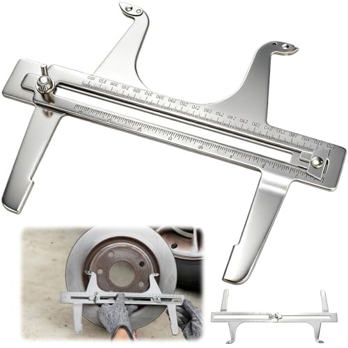 Brake Resetting Gauge, Brake Measuring Tool for Adjusting Brake Shoes and