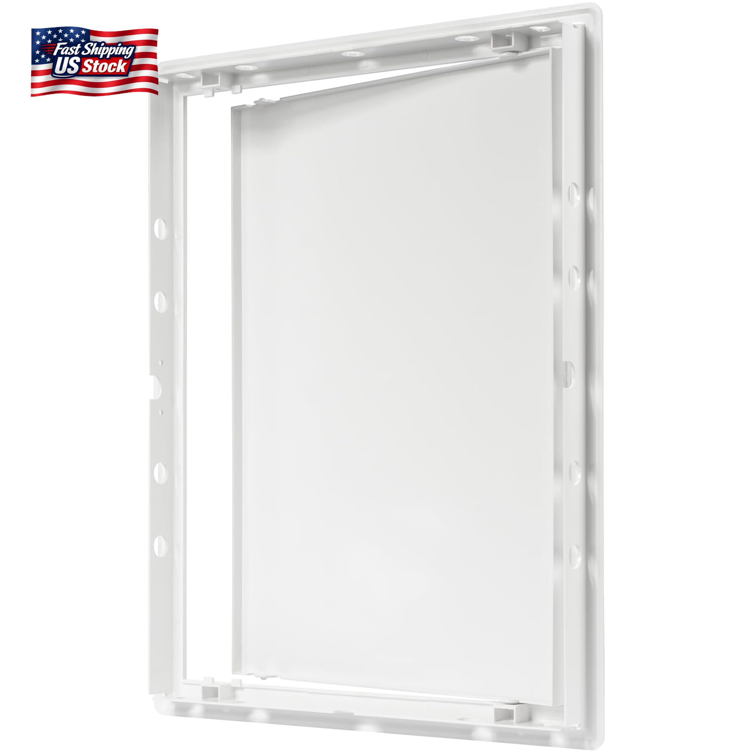 12" X 16" White ABS Plastic Plumbing Access Panel - Wall Access Panel for Drywal