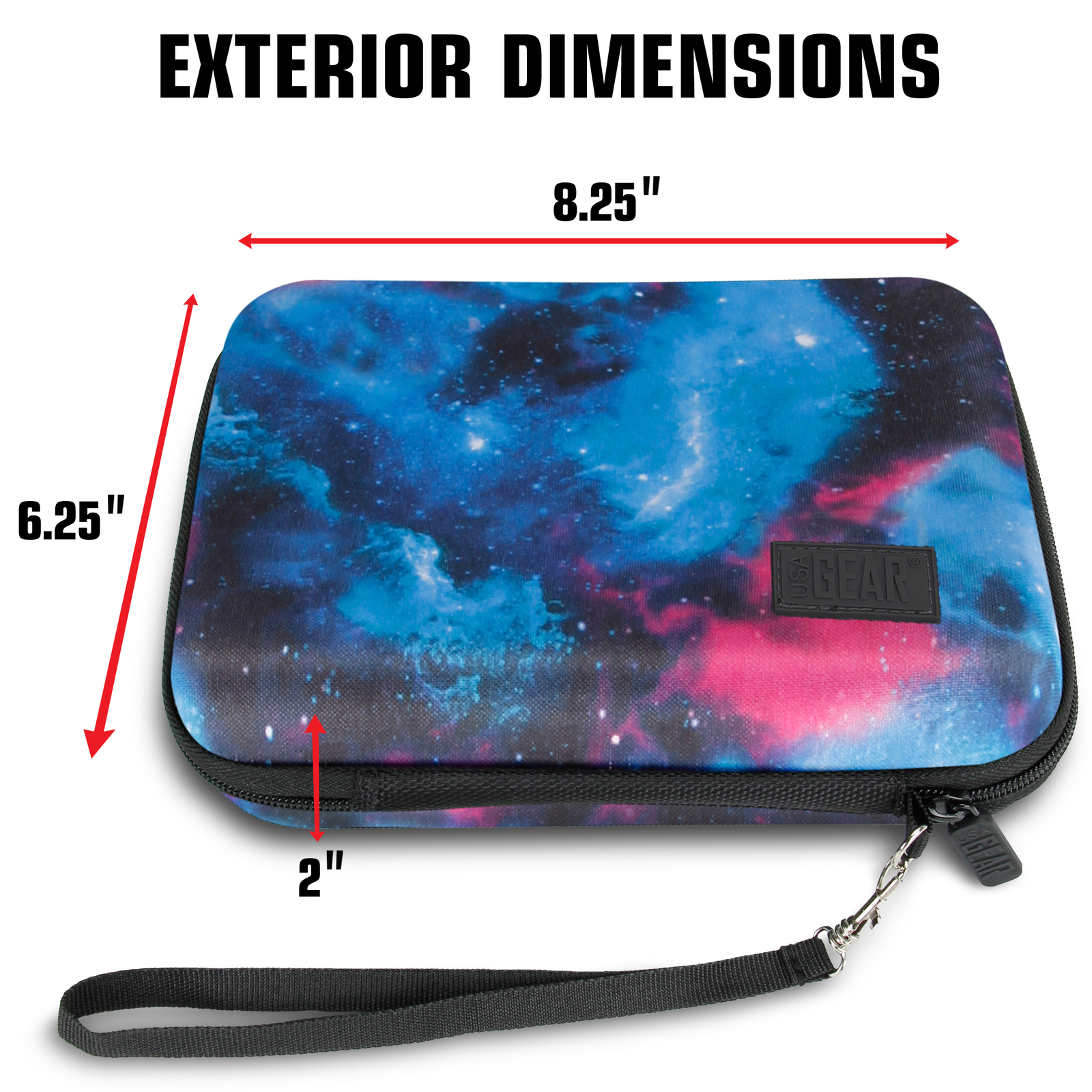 Forehead Thermometer Case with Protective Hard Shell Exterior