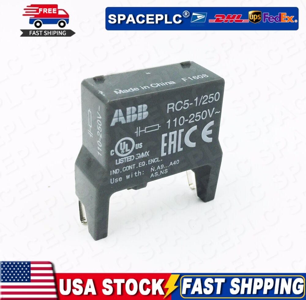 1 piece For ABB RC5-1/250 Surge Suppressor RC Circuit 100-250VAC 1 PCd-
