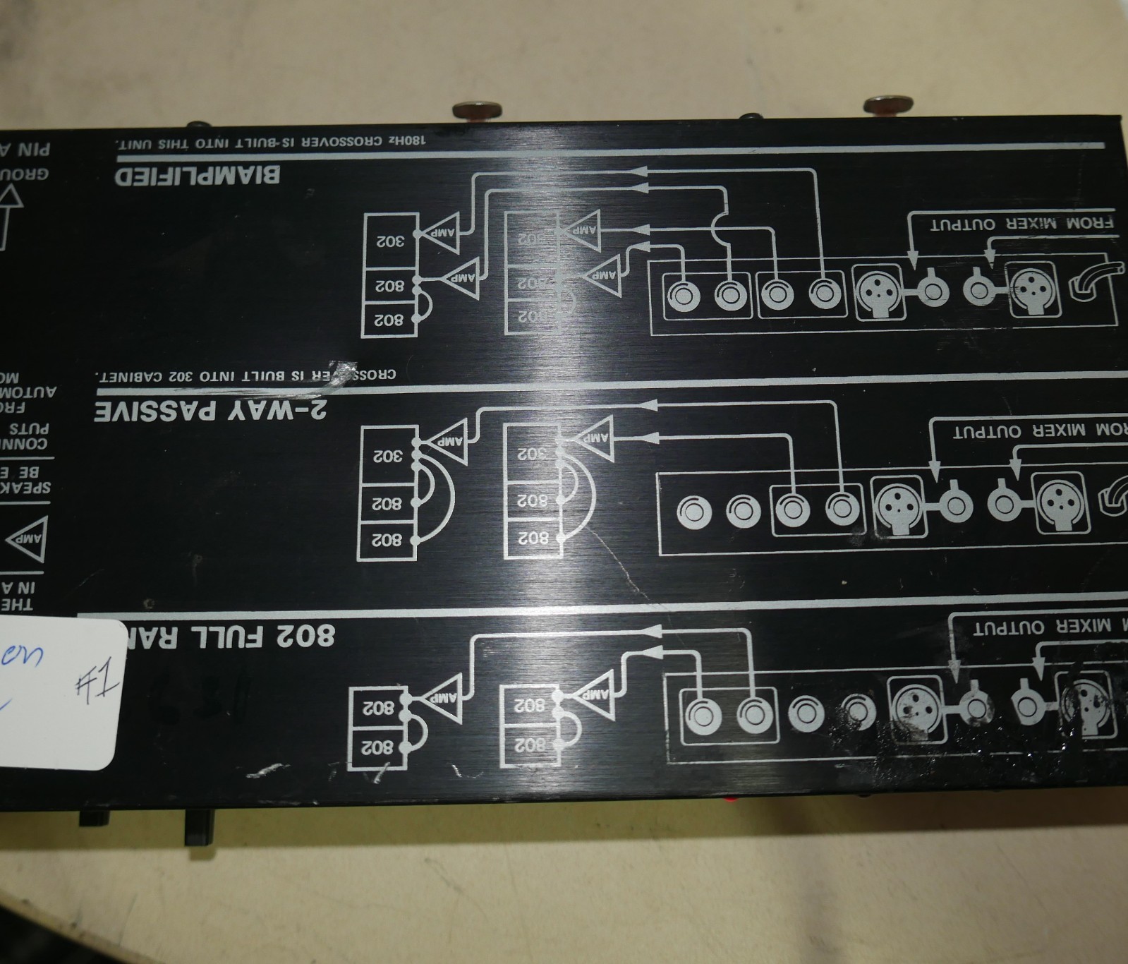 Bose 802-C System Controller Tested to Power on Only #1