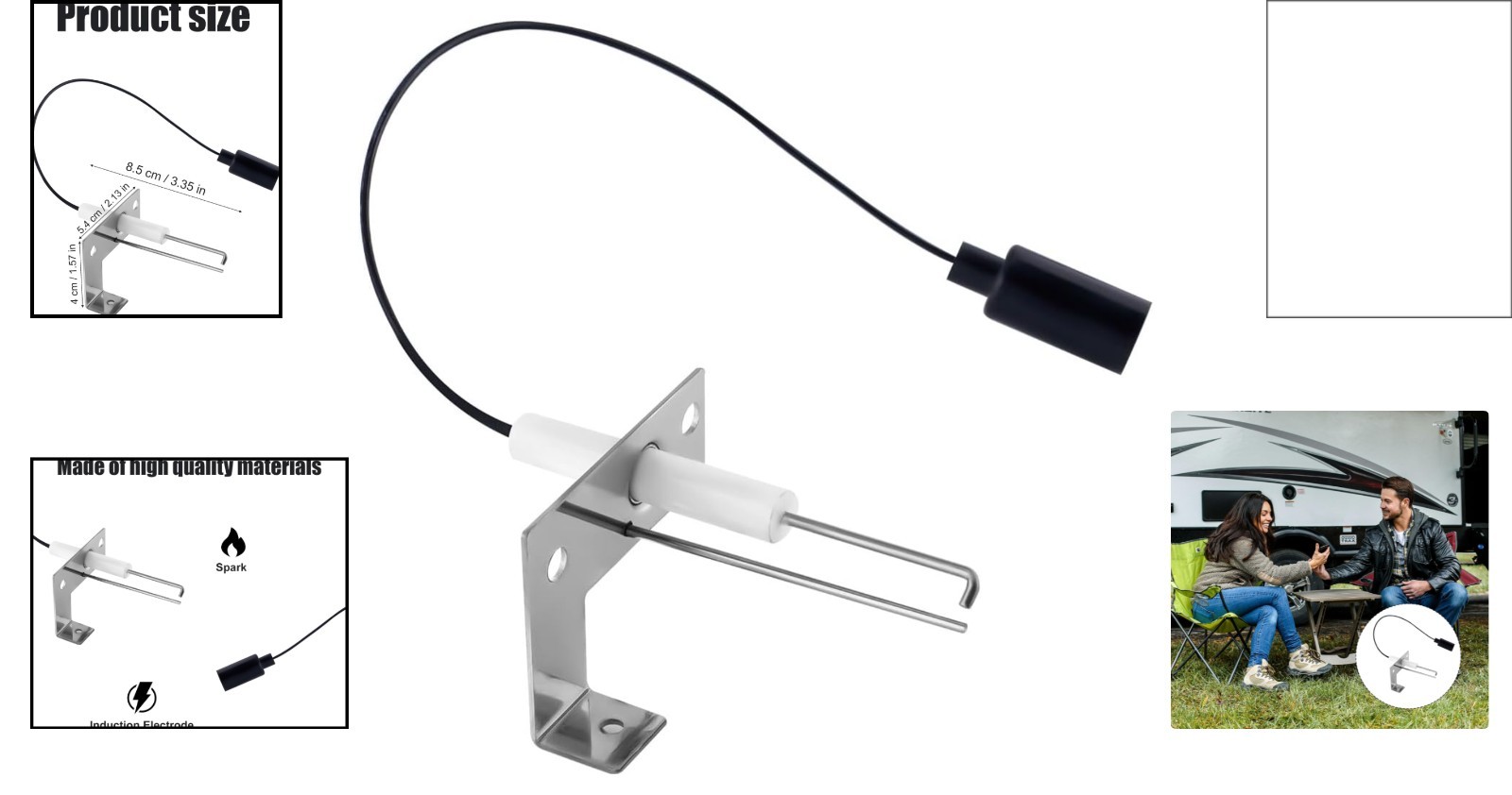 Efficient 93868 Water Heater Igniter Electrode - Easy Installation for RV Owners