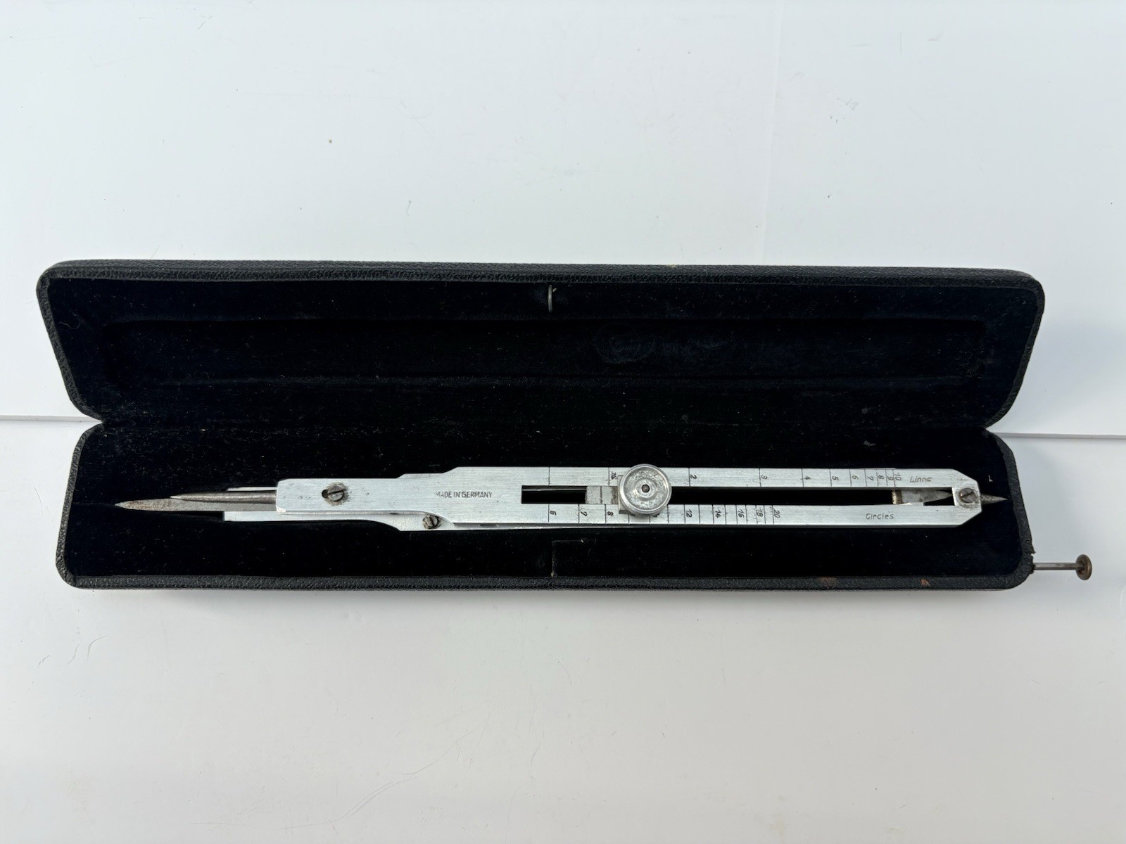 Vintage TACRO 4113 Proportional Divider Drafting Instrument with Original Case