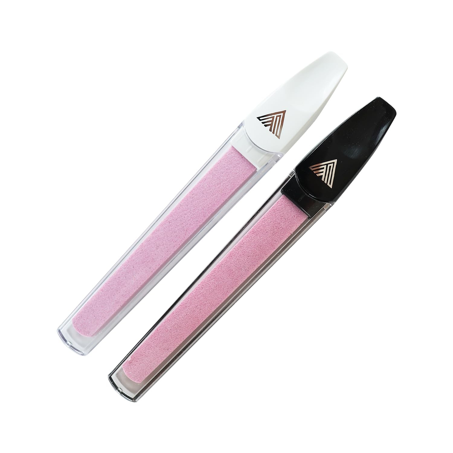 2 Pack Ceramic Nail Files with Case Professional Manicure Set